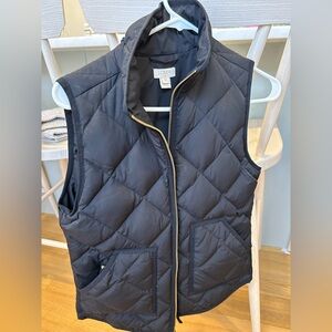 J. Crew XS Black Vest